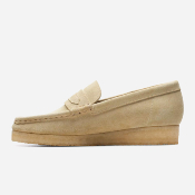 CLARKS - WALLABEE LOAFER WOMEN - Maple Suede