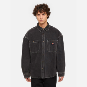 DICKIES - HOUSTON SHIRT LS - Black Wash