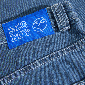 POLAR - BIG BOY JEAN DENIM WORK PANTS - Blue Wash