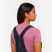 DICKIES - CLASSIC DENIM BIB W - Rinsed