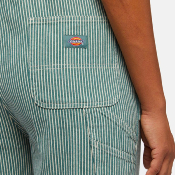 DICKIES - CLASSIC HICKORY BIB - Lincoln Green