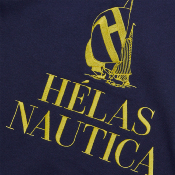 HELAS x NAUTICA - QUARTER ZIP - Navy