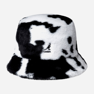 Kangol - Faux Fur Bucket - Spotted Cow