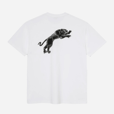 Polar - Tape and Panther Tee - White