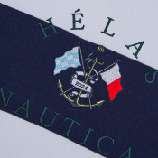 HELAS x NAUTICA - CREWNECK - Navy White