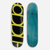 HODDLE - HODDLE LOGO DECK - Black / Green / Yellow