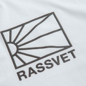 RASSVET - LOGO TEE KNIT  - White