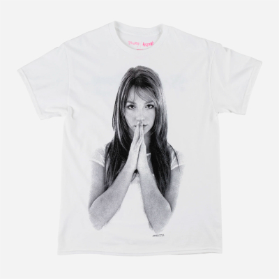 WELCOME X BRITNEY SPEARS - BELIEVE TEE - White