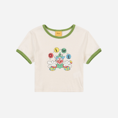 DIME - CARNIVAL BABY TEE - Off White