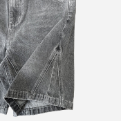 New Age - Jorts Denim Short - Dark Grey