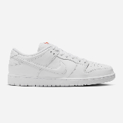 Nike Sb - Dunk Low Pro Iso -  White / White-White-White