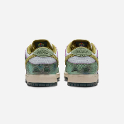 Nike Sb x Alexis Sablone - Dunk Low Pro "Chameleon" - Oil Green / Desert Moss - White