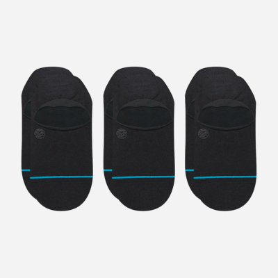 STANCE - ICON NO SHOW 3 PACK - Black