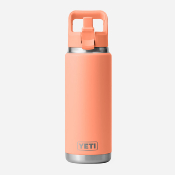 YETI - BOUTEILLE RAMBLER 26oz (760 ml) BOUCHON PAILLE - Lowcountry Peach