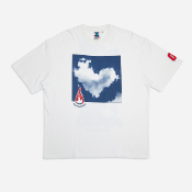 DEUS EX MACHINA - PUFFY LOVE TEE - White