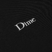 DIME - CLASSIC SMALL LOGO TEE - Black