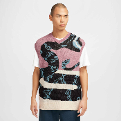 Nike SB - Snake Sweater Vest - Plum Dust/Light Orewood Brown/Black