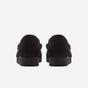 CLARKS - WALLABEE LOAFER WOMEN - Black Suede