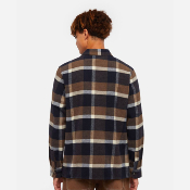 DICKIES - PLAID COALING LS SHIRT - Mushroom