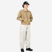 DIME - CLASSIC BAGGY DENIM PANTS - Smoke White