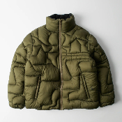 Parra - Boring village puffer jacket - Green