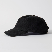 PARRA - SIGNATURE 6 PANEL HAT - Black Black