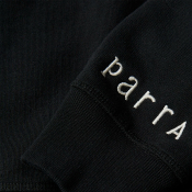 PARRA - DUCK ATTACK CREW NECK SWEATSHIRT - BLACK