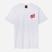 Santa Cruz - Meek Concrete Slasher T-shirt - White