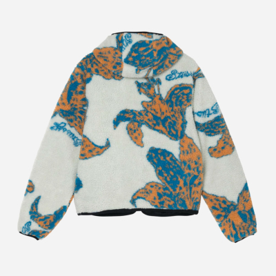 stussy floral jacket