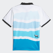 Adidas Skateboarding x Black Sheep x CLTFC - Football Jersey - White / Sharp Blue / Black