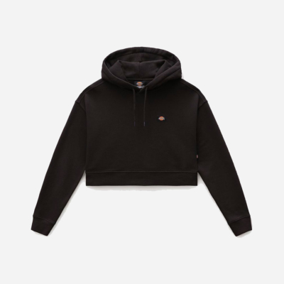 DICKIES - OAKPORT CROPPED HOODIE W - Black