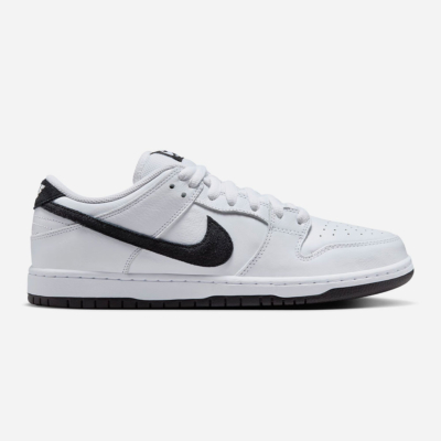 Nike SB - Dunk Low Premium Pro - White / Black White Black