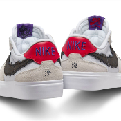 NIKE SB - POGO PLUS SKY BROWN  - Sail Black White Gym Red