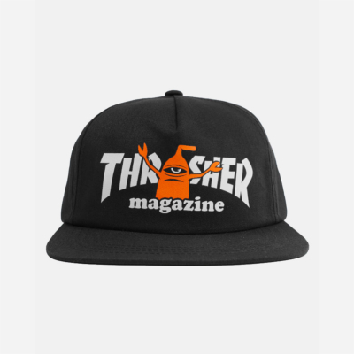 Thrasher x Toy Machine - Cap Sect - Black