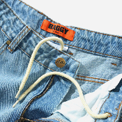 Butter Goods - Lock Baggy Denim Jeans - Light Indigo