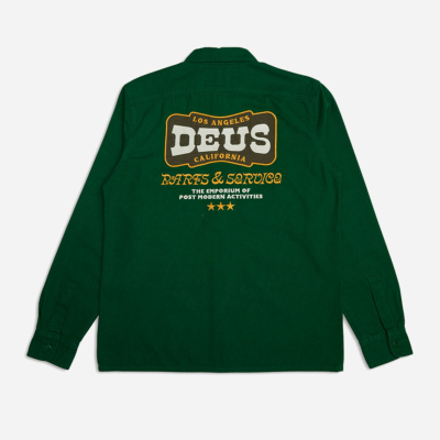 DEUS EX MACHINA - BUCKLE UP SHIRT - Hillside Green