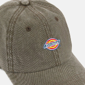 DICKIES - HARDWICK DUCK CANVAS CAP - Dark Brown