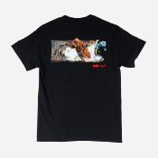 WELCOME X BATMAN - UNLIKELY FRIENDS TEE - Black