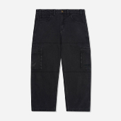 CASH ONLY - ALEKA CARGO JEANS - Black