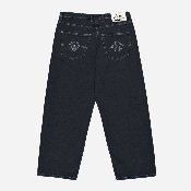 RAVE SKATEBOARDS - TRES GROS DENIM PANT-  Black Raw