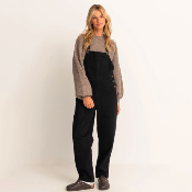 RHYTHM - DAYBREAK OVERALLS - Black