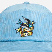 Santa Cruz - Sommer Sparrow Cap - Crystal Blue Cord