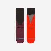 Stance x Beetlejuice - Dearly Beloved Crew Sock - Maroon