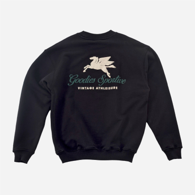 Goodies Sportive - Premium Crewneck 550gms - Black