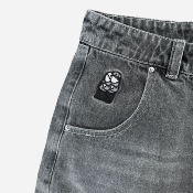 New Age - Jorts Denim Short - Dark Grey