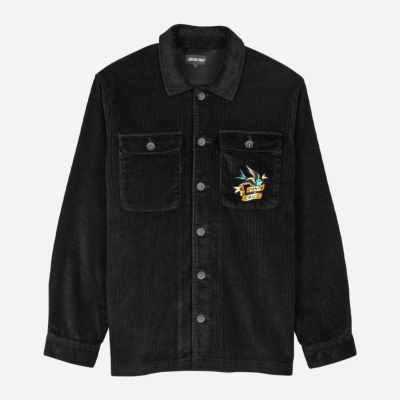 Santa Cruz - Sommer Sparrow LS Shirt - Black Cord