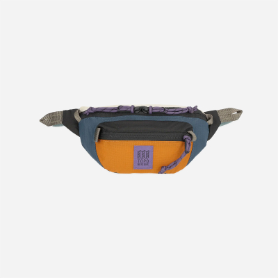 Topo Designs - Moutain Waist Pack - Pound Blue / Spice