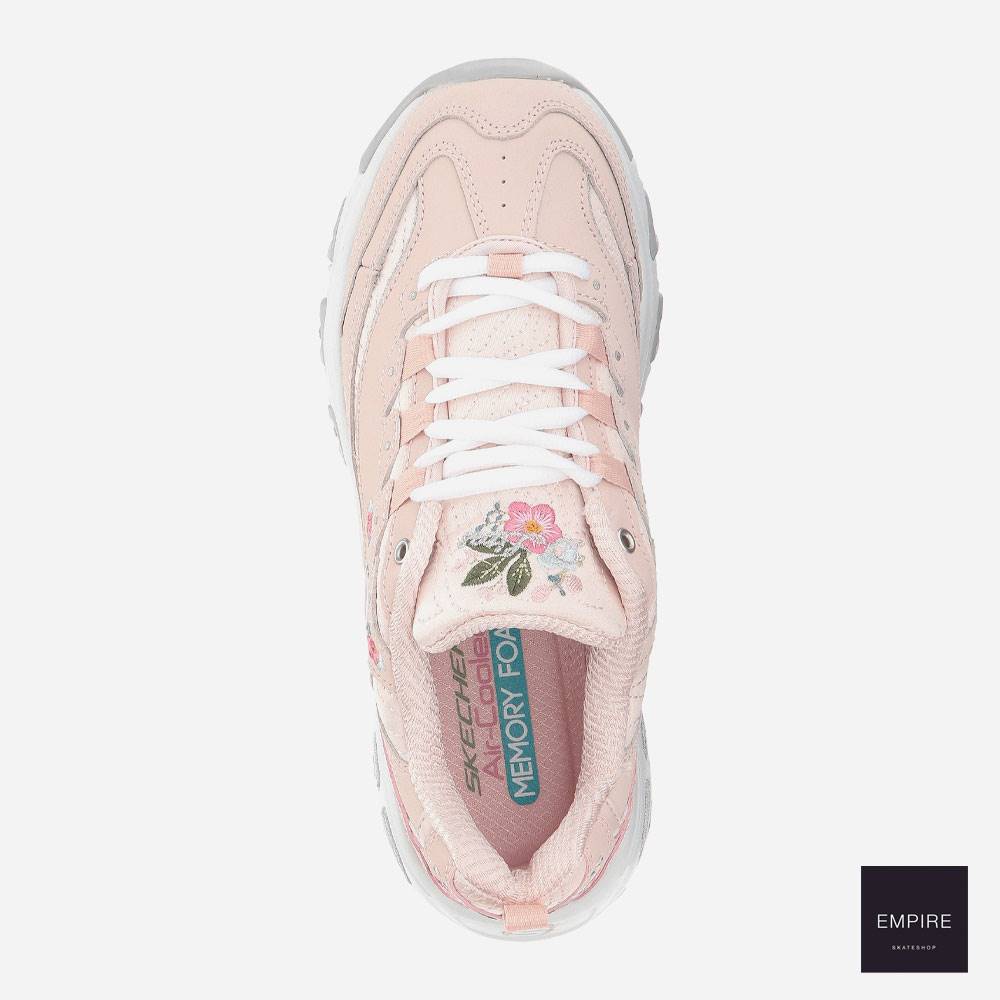 Skechers Dlites Bright Blossoms Light Pink