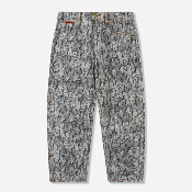 Butter Goods - Bark Camo Denim Jeans (BAGGY) - Black