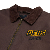 DEUS EX MACHINA - SUPER STITIOUS JACKET - Choc Brown